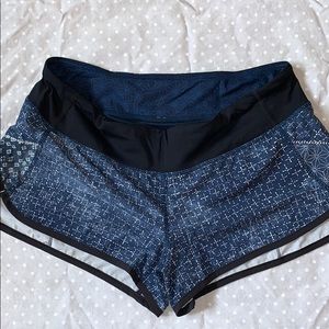 Lululemon Speed Shorts. Blue 8
